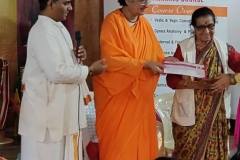 With Swamini Svatmabhodananda ji and Dr Shamantakamani Narendran