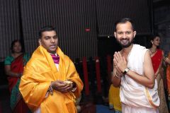With Acharya Arun Prakash ji founder of Jeevana Yoga Pratishtana