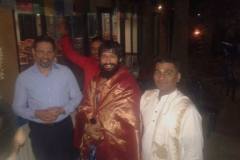 With Sri Akshar founder of Akshar Power Yoga and Sri Chenraj Jain