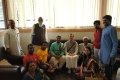 With Vedic Scholar Sri Brahmaputra from Indonesia