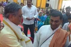 With former CM Sri SM Krishna ji
