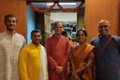 With Prof B Mahadevan Dean IIMB and Sri Kiran KS