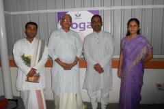 With Dr Manjunath NK and Dr Vasudha of Vivekananda Health Global