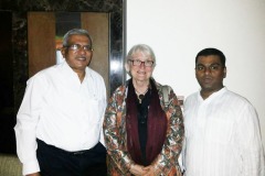 With Prof Ann Debaldo University of South Florida and Prof NV Raghuram ji